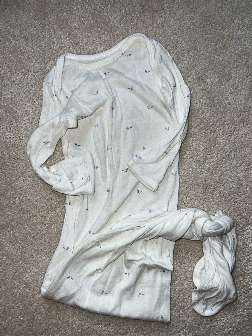 solly baby dainty floral pattern gown newborn